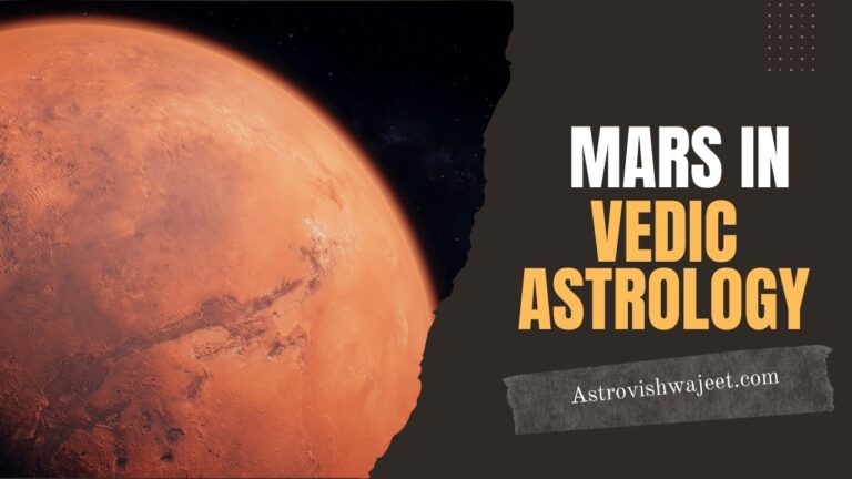 Mars in vedic astrology, The Fiery Commander of the Zodiac