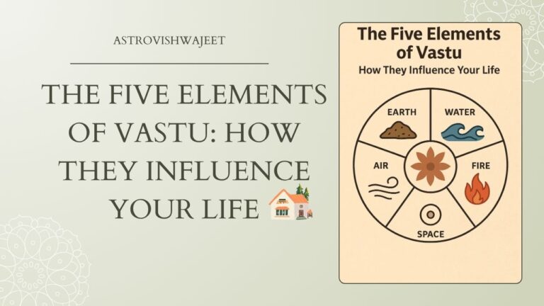 The Five Elements of Vastu: How They Influence Your Life
