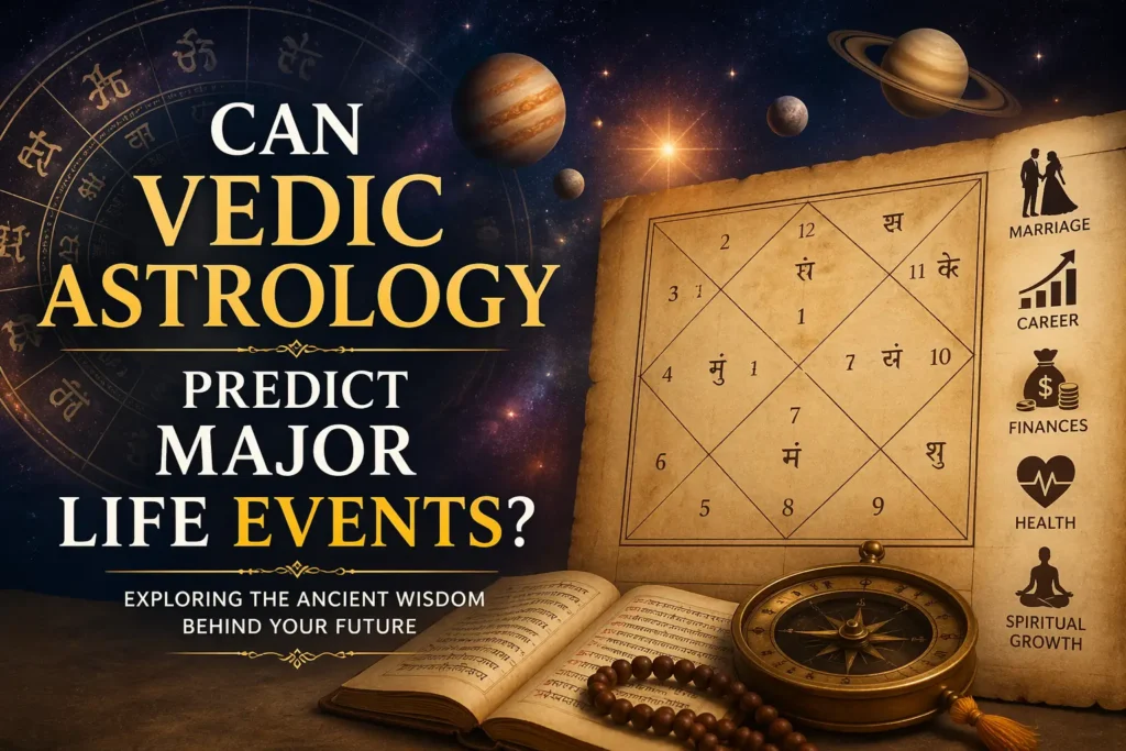 Can Vedic astrology predicts major life event