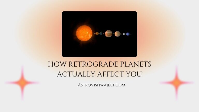 How Retrograde Planets Actually Affect You