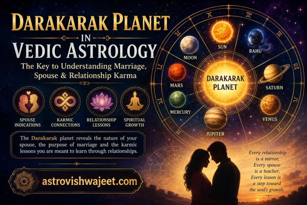Darakarak Planet in vedic astrology
