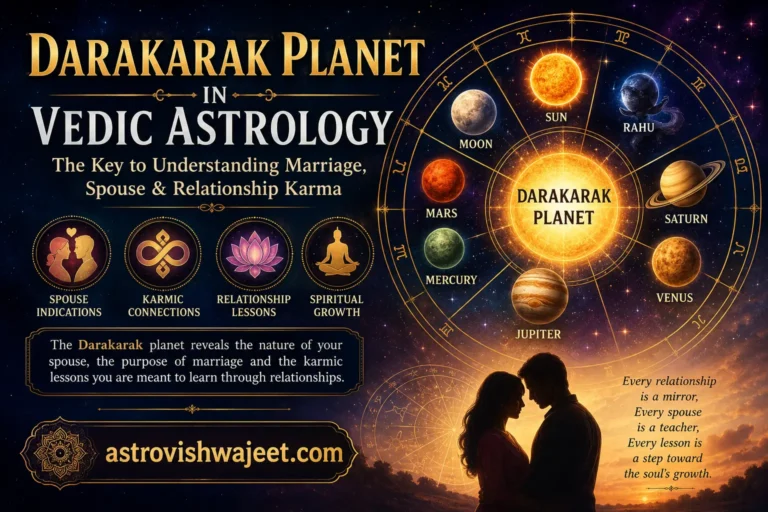 Darakarak Planet in vedic astrology