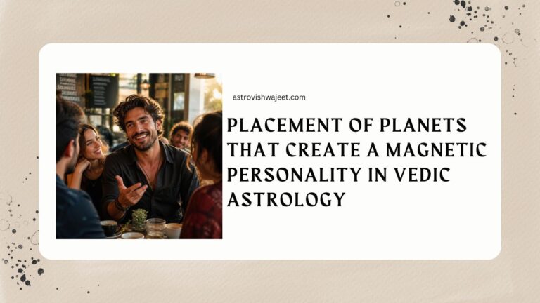 Placement of Planets That Create a Magnetic Personality in Vedic Astrology