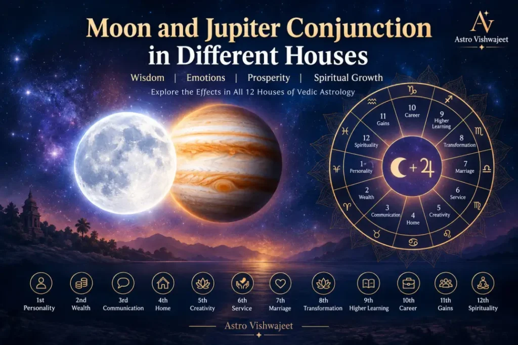 Moon and Jupiter in Vedic Astrology